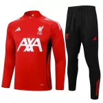 Liverpool Sudadera De Entrenamiento Hombre Cremallera Cuarto 24/25 Roja