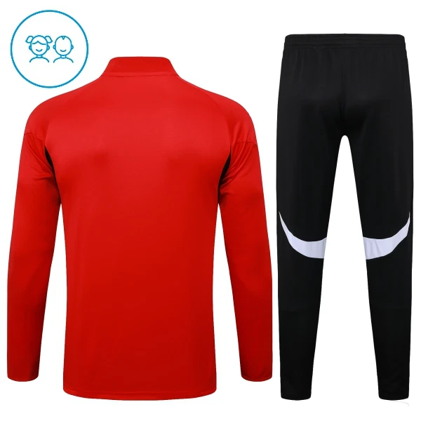 Liverpool Sudadera De Entrenamiento Niño Cremallera Cuarto 24/25 Roja