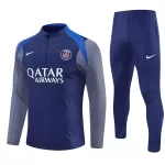 Paris Saint-Germain Sudadera De Entrenamiento Hombre Cremallera Cuarto 25/26 Navy