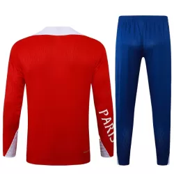 Paris Saint-Germain Sudadera De Entrenamiento Hombre Cremallera Cuarto 25/26 Roja