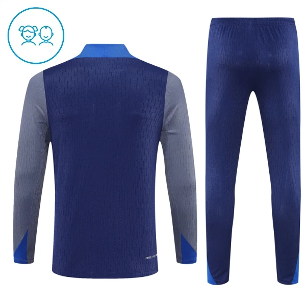 Paris Saint-Germain Sudadera De Entrenamiento Niño Cremallera Cuarto 25/26 Navy