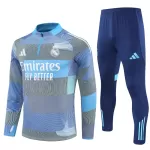 Real Madrid Sudadera De Entrenamiento Hombre Cremallera Cuarto 25/26 Azul