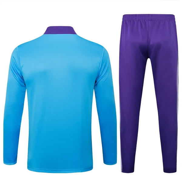 Real Madrid Sudadera De Entrenamiento Hombre Cremallera Cuarto 25/26 Azul