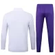 Real Madrid Sudadera De Entrenamiento Hombre Cremallera Cuarto 25/26 Blanca