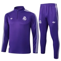 Real Madrid Sudadera De Entrenamiento Hombre Cremallera Cuarto 25/26 Púrpura Real Madrid Sudadera De Entrenamiento Hombre Cremallera Cuarto 25/26 Púrpura