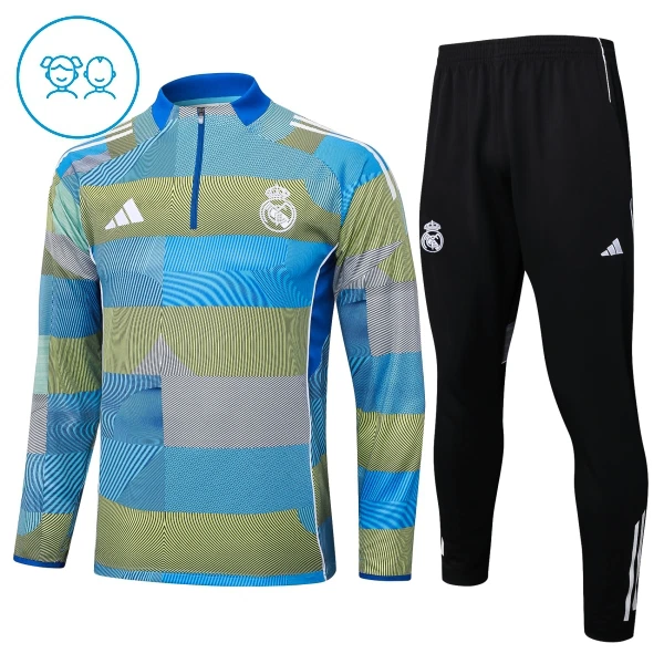 Real Madrid Sudadera De Entrenamiento Niño Cremallera Cuarto 25/26
