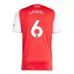 Camiseta Arsenal Gabriel 6 Hombre Primera 25/26