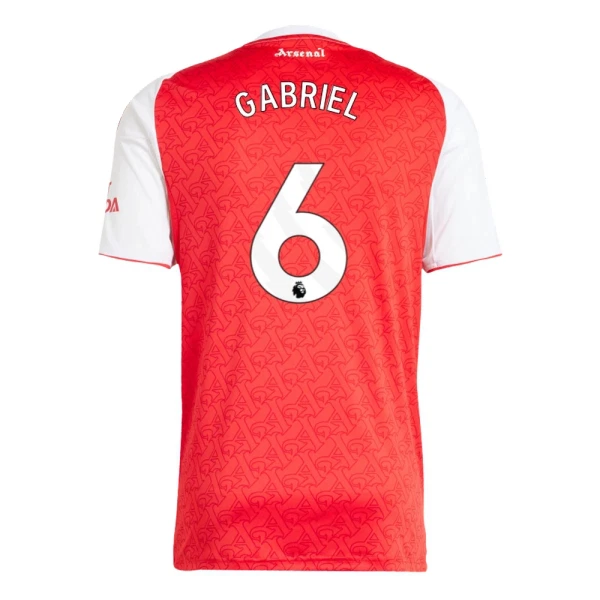 Camiseta Arsenal Gabriel 6 Hombre Primera 25/26 Camiseta Arsenal Gabriel 6 Hombre Primera 25/26