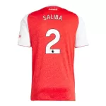 Camiseta Arsenal Saliba 2 Hombre Primera 25/26