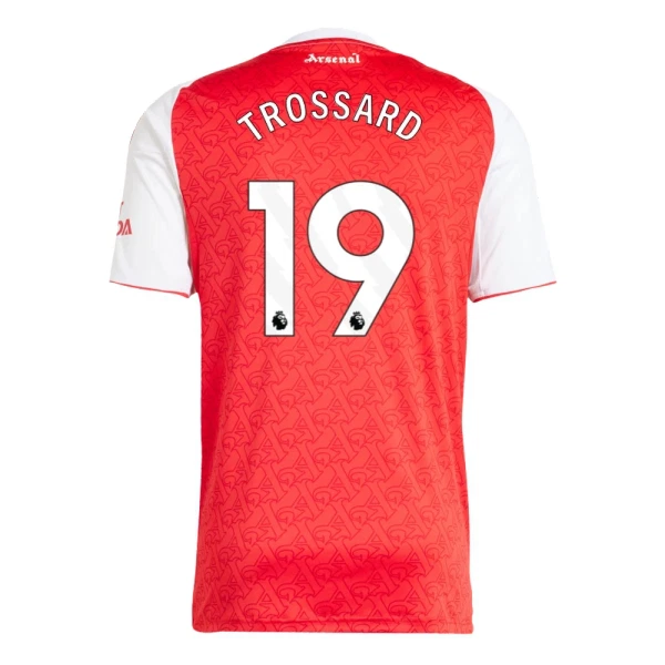 Camiseta Arsenal Trossard 19 Hombre Primera 25/26 Camiseta Arsenal Trossard 19 Hombre Primera 25/26