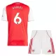 Conjunto Arsenal Gabriel 6 Niño Primera 25/26 Conjunto Arsenal Gabriel 6 Niño Primera 25/26