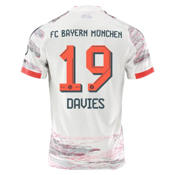 Camiseta FC Bayern de Múnich Alphonso Davies 19 Hombre Segunda 25/26 Camiseta FC Bayern de Múnich Alphonso Davies 19 Hombre Segunda 25/26