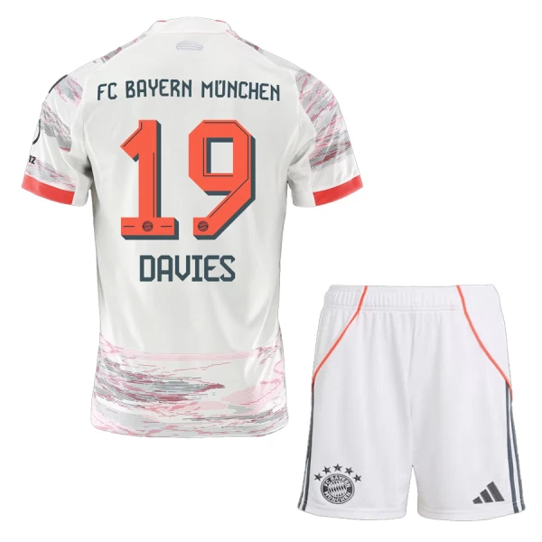 Conjunto FC Bayern de Múnich Alphonso Davies 19 Niño Segunda 25/26 Conjunto FC Bayern de Múnich Alphonso Davies 19 Niño Segunda 25/26