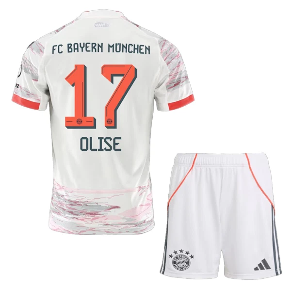 Conjunto FC Bayern de Múnich Olise 17 Niño Segunda 25/26 Conjunto FC Bayern de Múnich Olise 17 Niño Segunda 25/26