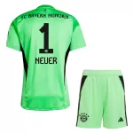 Conjunto Portero FC Bayern de Múnich Neuer 1 Niño 25/26 Verde