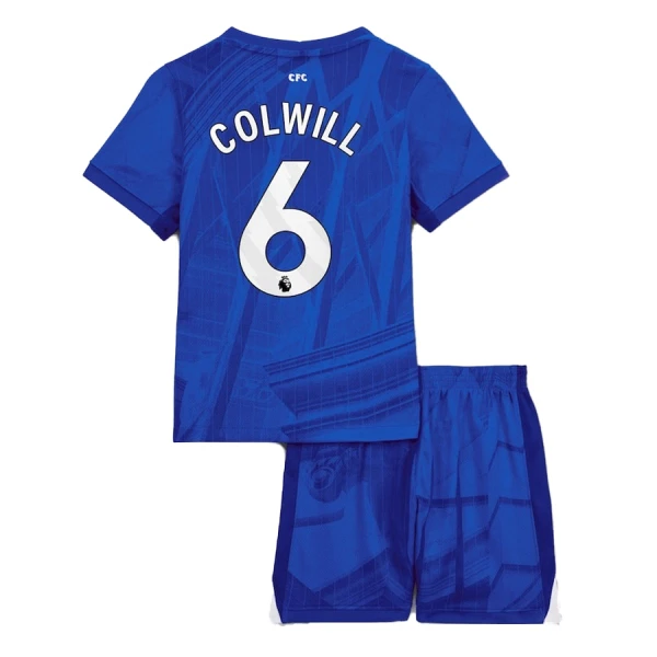 Conjunto Chelsea Colwill 6 Niño Primera 25/26 Conjunto Chelsea Colwill 6 Niño Primera 25/26