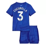 Conjunto Chelsea Cucurella 3 Niño Primera 25/26