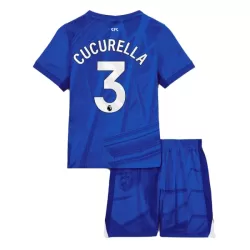 Conjunto Chelsea Cucurella 3 Niño Primera 25/26 Conjunto Chelsea Cucurella 3 Niño Primera 25/26