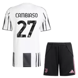 Conjunto Juventus Cambiaso 27 Niño Primera 25/26 Conjunto Juventus Cambiaso 27 Niño Primera 25/26