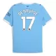 Camiseta Manchester City De Bruyne 17 Hombre Primera 25/26 Camiseta Manchester City De Bruyne 17 Hombre Primera 25/26