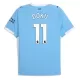 Camiseta Manchester City Doku 11 Hombre Primera 25/26 Camiseta Manchester City Doku 11 Hombre Primera 25/26