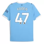 Camiseta Manchester City Foden 47 Hombre Primera 25/26