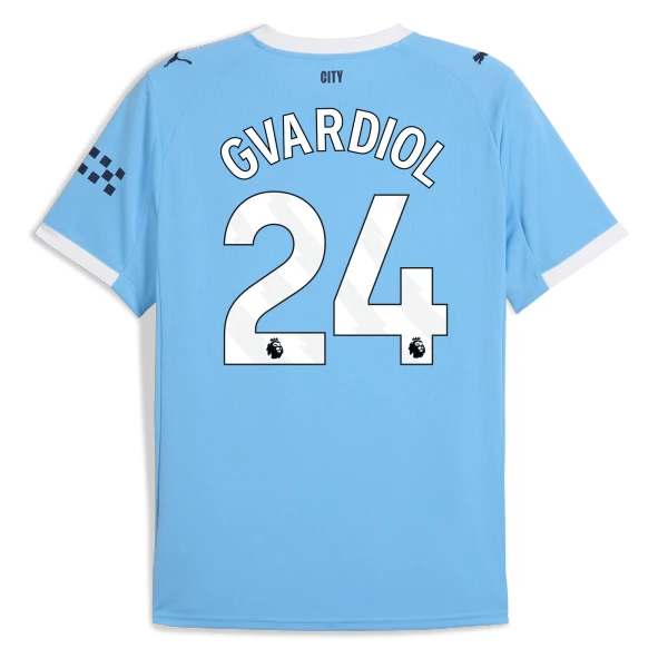 Camiseta Manchester City Gvardiol 24 Hombre Primera 25/26 Camiseta Manchester City Gvardiol 24 Hombre Primera 25/26