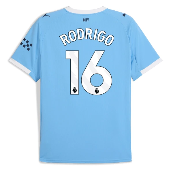 Camiseta Manchester City Rodrigo 16 Hombre Primera 25/26 Camiseta Manchester City Rodrigo 16 Hombre Primera 25/26