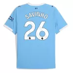Camiseta Manchester City Savinho 26 Hombre Primera 25/26