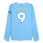 Camiseta Manga Larga Manchester City Haaland 9 Hombre Primera 25/26
