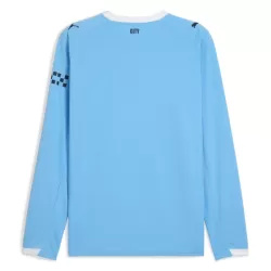 Camiseta Manga Larga Manchester City Hombre Primera 25/26