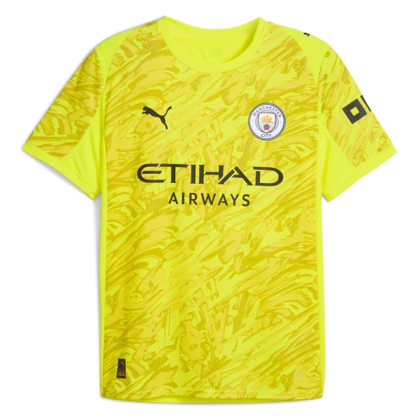 Camiseta Portero Manchester City Hombre 25/26 Amarilla Camiseta Portero Manchester City Hombre 25/26 Amarilla