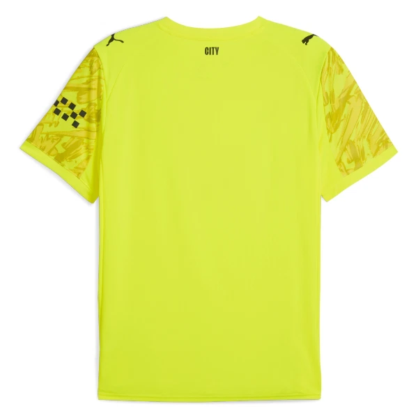 Camiseta Portero Manchester City Hombre 25/26 Amarilla