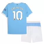 Conjunto Manchester City Grealish 10 Niño Primera 25/26
