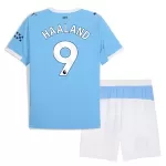 Conjunto Manchester City Haaland 9 Niño Primera 25/26