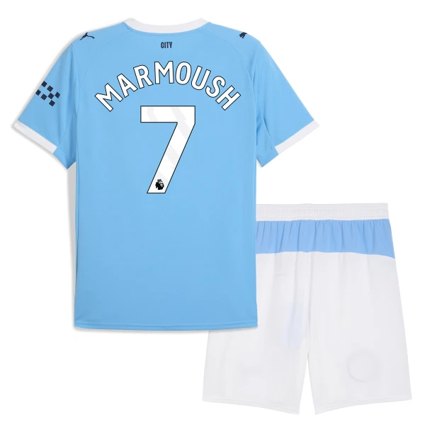 Conjunto Manchester City Marmoush 7 Niño Primera 25/26 Conjunto Manchester City Marmoush 7 Niño Primera 25/26