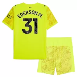 Conjunto Portero Manchester City Ederson M. 31 Niño 25/26 Amarilla Conjunto Portero Manchester City Ederson M. 31 Niño 25/26 Amarilla