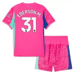 Conjunto Portero Manchester City Ederson M. 31 Niño 25/26 Rosa Conjunto Portero Manchester City Ederson M. 31 Niño 25/26 Rosa