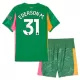 Conjunto Portero Manchester City Ederson M. 31 Niño 25/26 Verde Conjunto Portero Manchester City Ederson M. 31 Niño 25/26 Verde
