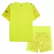 Conjunto Portero Manchester City Niño 25/26 Amarilla
