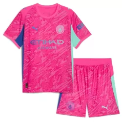 Conjunto Portero Manchester City Niño 25/26 Rosa Conjunto Portero Manchester City Niño 25/26 Rosa