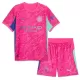 Conjunto Portero Manchester City Niño 25/26 Rosa Conjunto Portero Manchester City Niño 25/26 Rosa