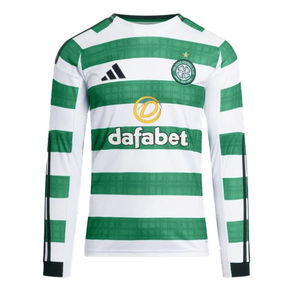 Camiseta Manga Larga Celtic Hombre Primera 25/26 Camiseta Manga Larga Celtic Hombre Primera 25/26