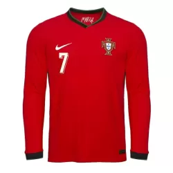 Camiseta Manga Larga Portugal Ronaldo 7 Hombre Primera 2025