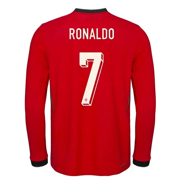 Camiseta Manga Larga Portugal Ronaldo 7 Hombre Primera 2025