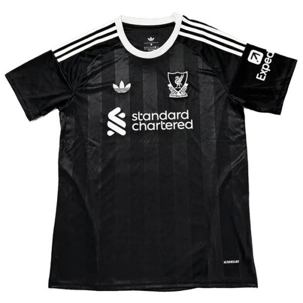 Camiseta Portero Liverpool Hombre 25/26 Negra Camiseta Portero Liverpool Hombre 25/26 Negra