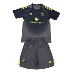 Conjunto Portero Manchester United Niño 25/26 Negra Conjunto Portero Manchester United Niño 25/26 Negra