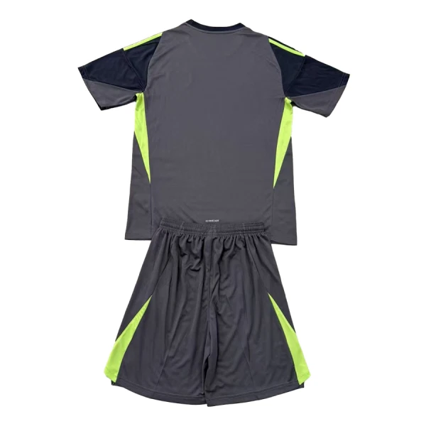 Conjunto Portero Manchester United Niño 25/26 Negra