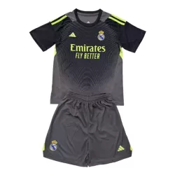 Conjunto Portero Real Madrid Niño 25/26 Negra Conjunto Portero Real Madrid Niño 25/26 Negra