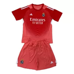 Conjunto Portero Real Madrid Niño 25/26 Roja Conjunto Portero Real Madrid Niño 25/26 Roja